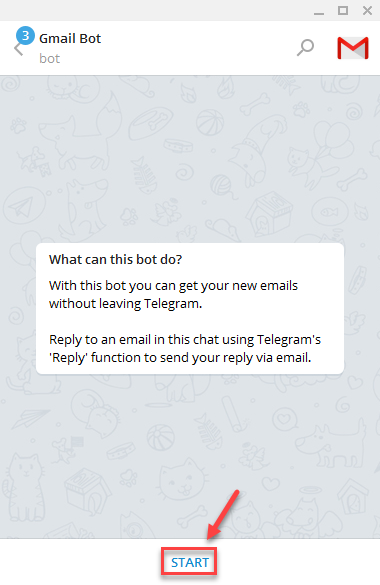 استفاده از جیمیل بات در تلگرام